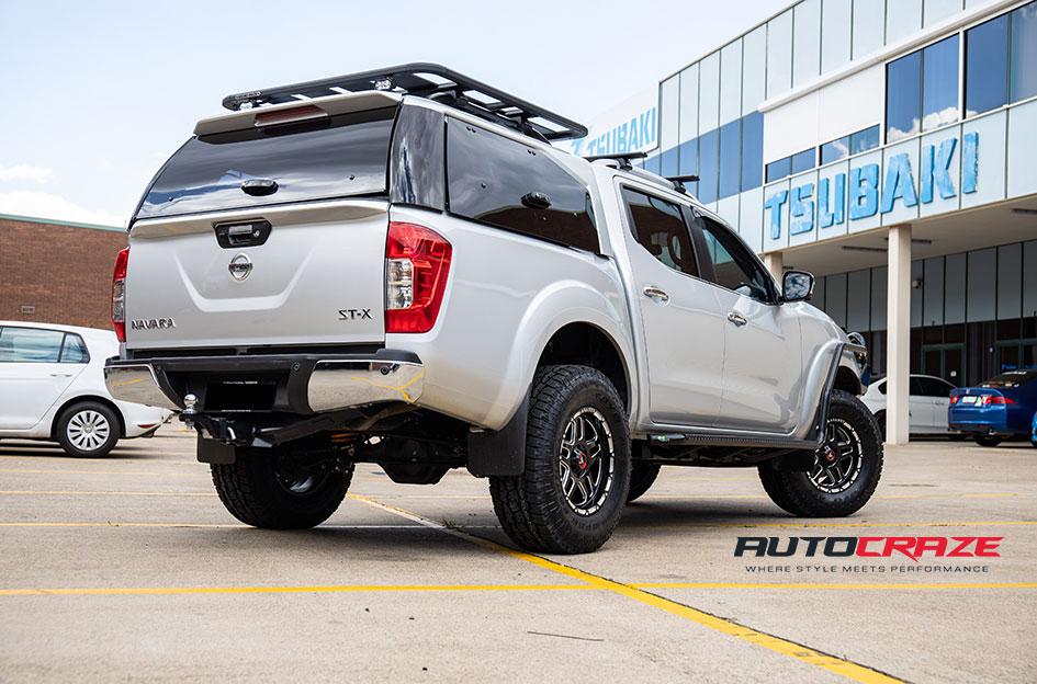 NISSAN NAVARA AB809 GLOSS BLACK MILLED